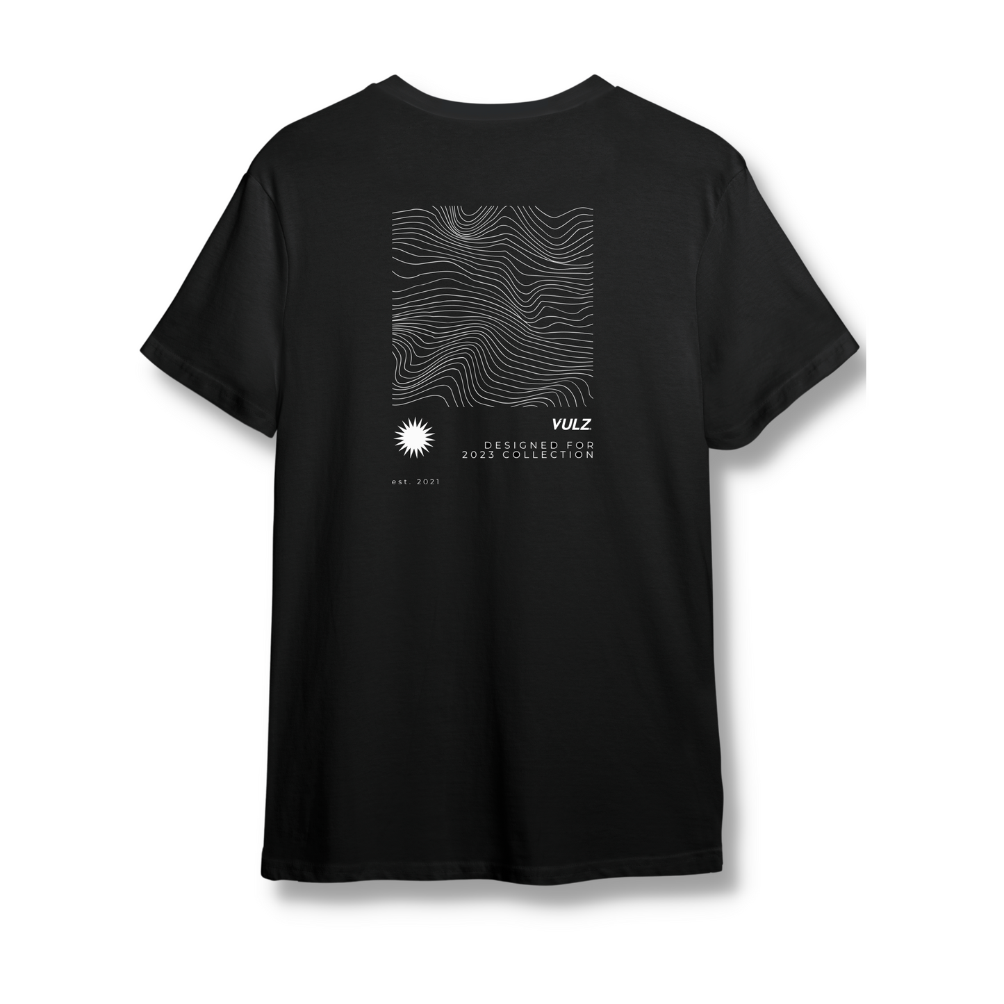 Remera Oversize - Abstract Waves