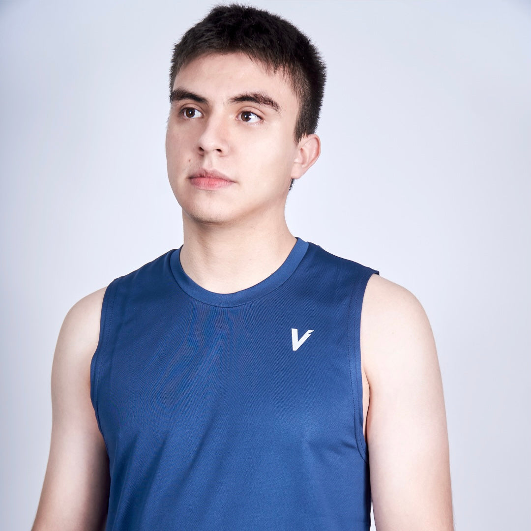 Men's Armor Tank Blue
