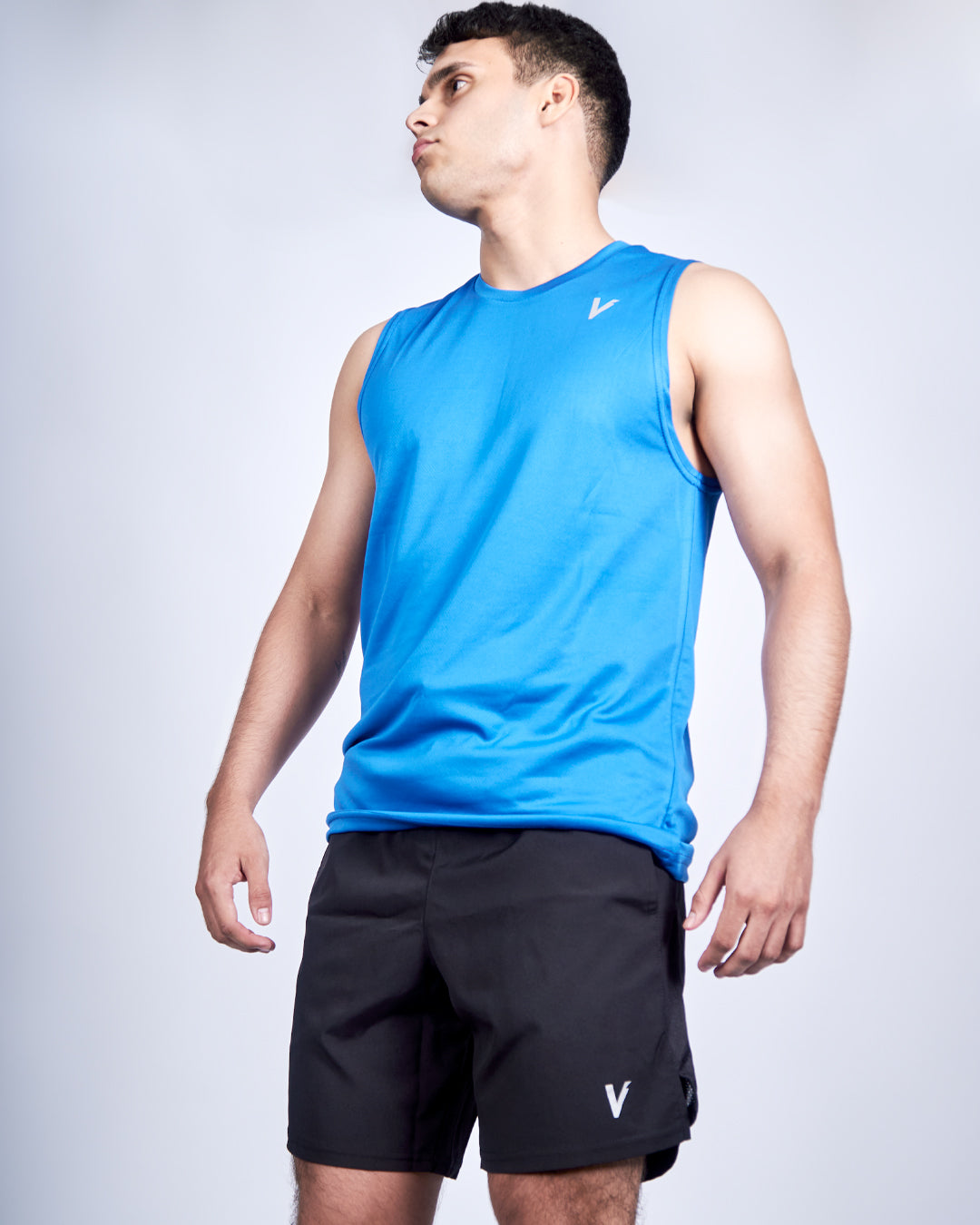 Men's Armor Tank Turquoise