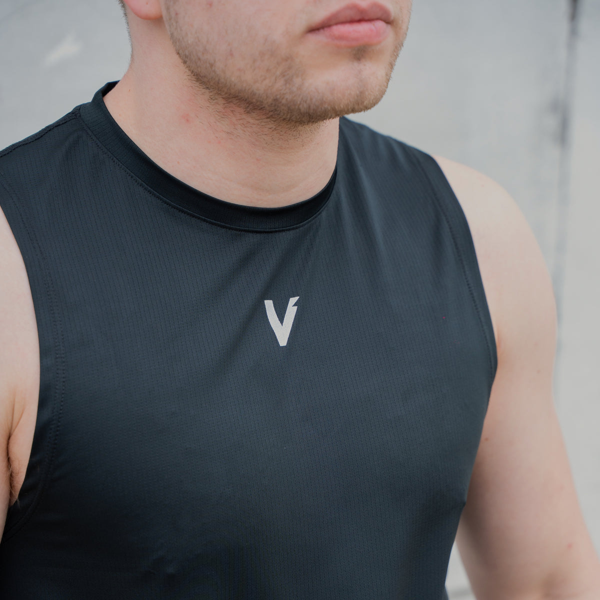 Musculosa Running Black