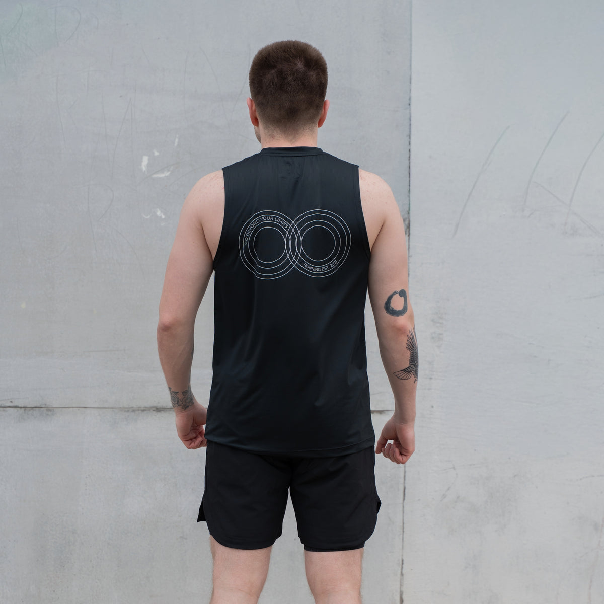 Musculosa Running Black
