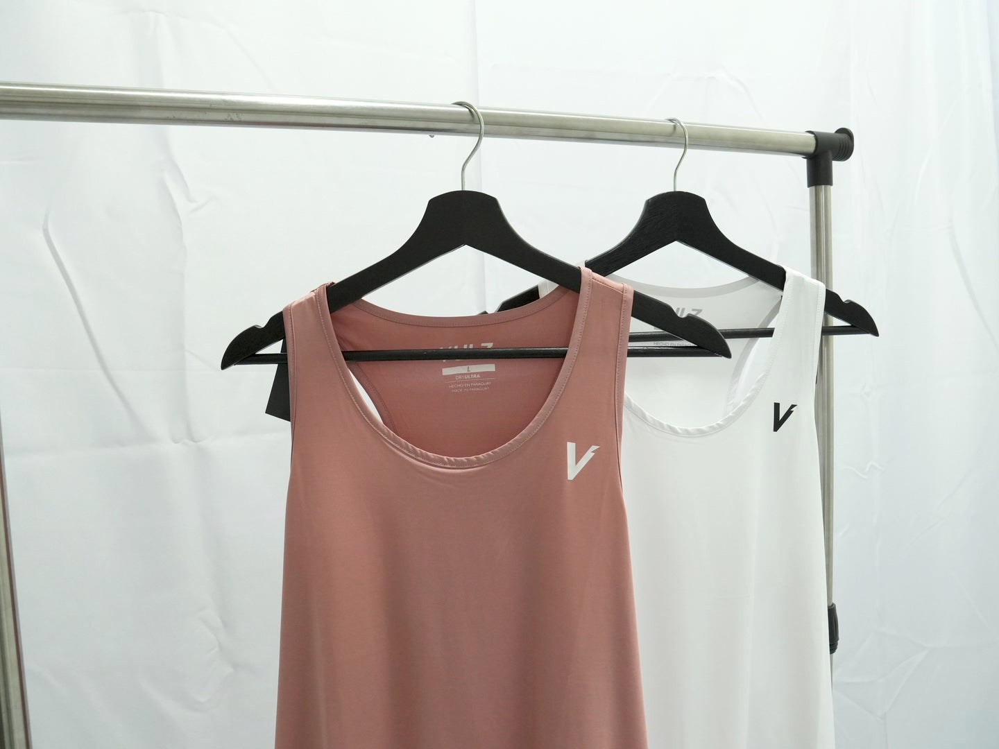 Dupla Comfort Tank White & Pink