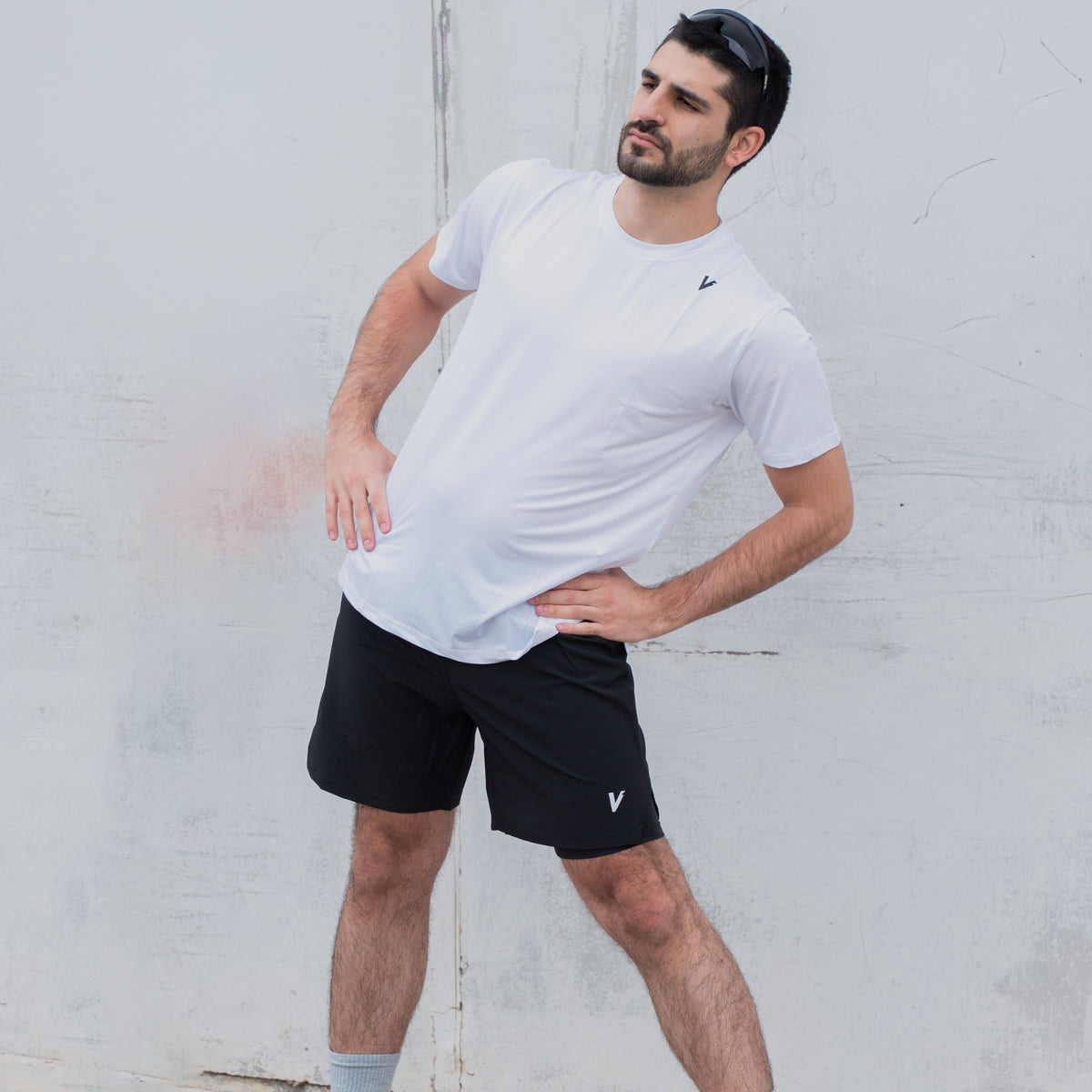 Remera Trail White