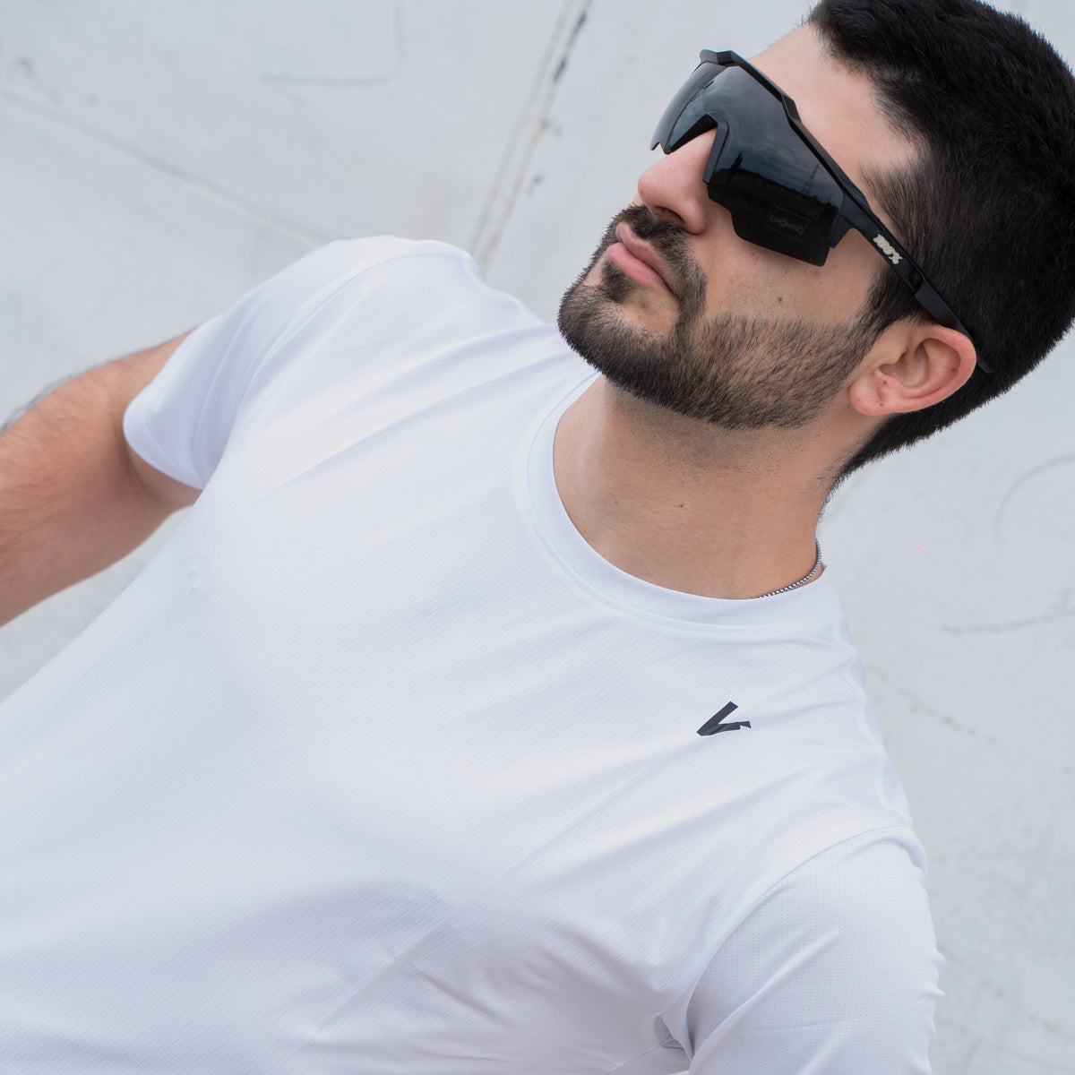 Remera Trail White