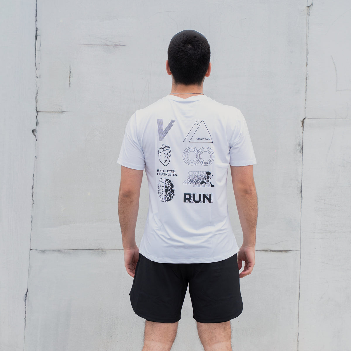 Remera Trail White