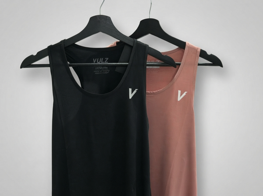 Dupla Comfort Tank Black & Pink